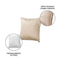 Kit 2 Almofadas Decorativas Bali Linho Bege - Bege - 3