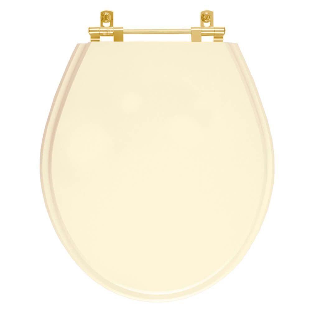 Tampa De Vaso Ravena Creme Para Bacia Deca - 1