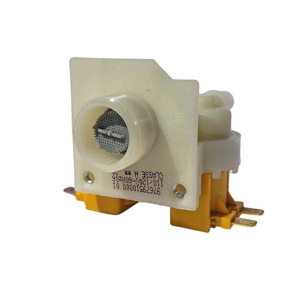 Válvula De Entrada De água Dupla 110v Lavadora Brastemp Consul Emicol 97679510000 - 2