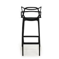 Banqueta Alta Allegra Design Cozinha Bancada Preto