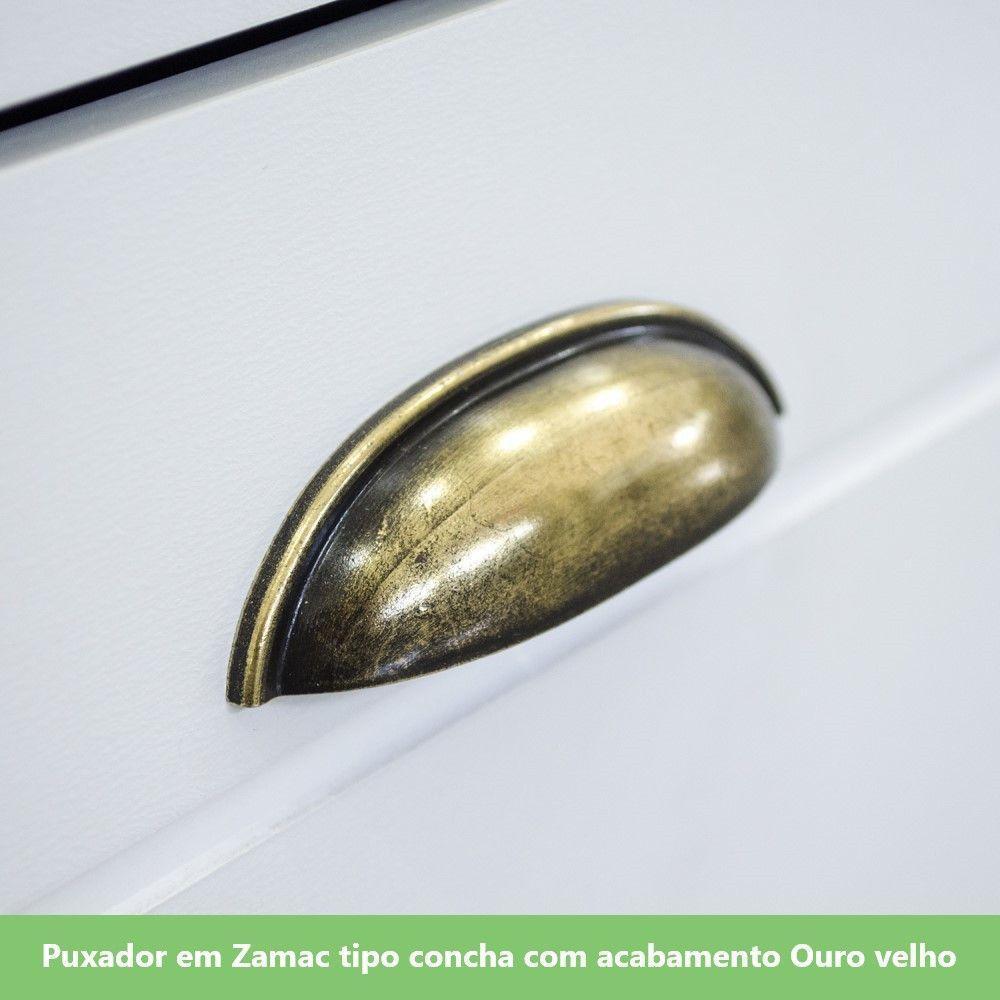 Cozinha Compacta 6 Peças Com Módulo Forno De Embutir Branco - 4