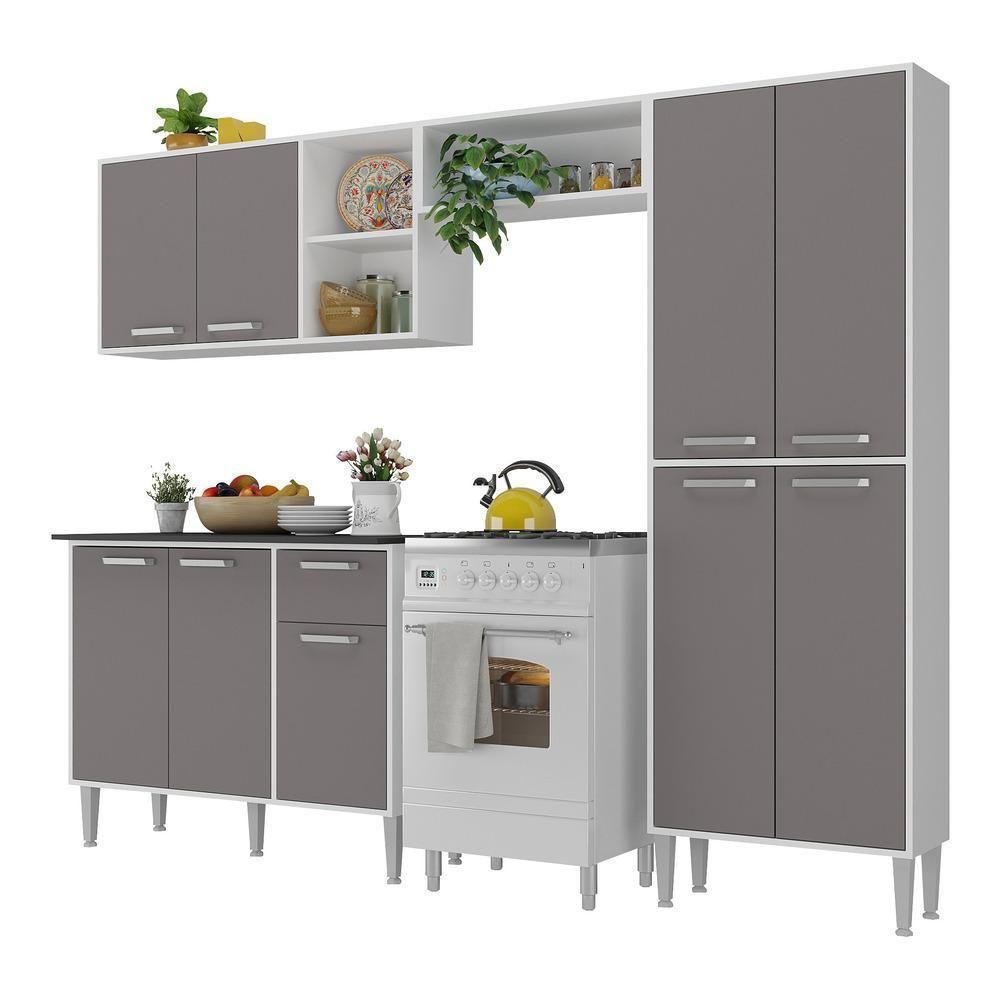 Cozinha Completa Compacta Xangai Plus Multimóveis - 1