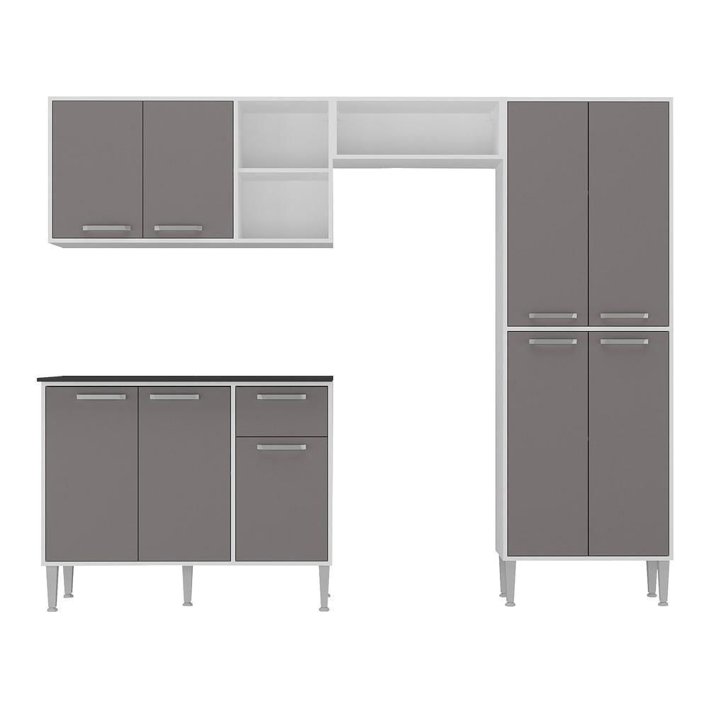 Cozinha Completa Compacta Xangai Plus Multimóveis - 3
