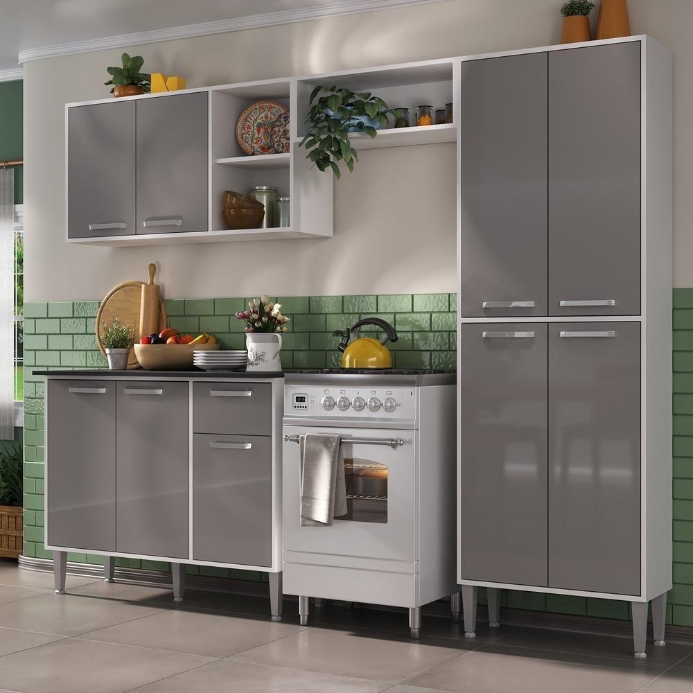 Cozinha Completa Compacta Xangai Plus Multimóveis - 6