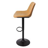 Kit 2 Banquetas Estofadas c/encosto p/Cozinha Gir.Caramelo - 5