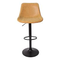 Kit 4 Banquetas Estofadas c/encosto p/Cozinha Gir.Caramelo - 5