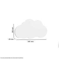 Cama Solteiro Casinha Branco Mel E Rosa Com 2 Luminárias E Colchão - 11