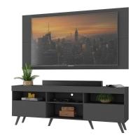 Rack com Painel TV até 65" e Pés Retrô Flórida Multimóveis - 1