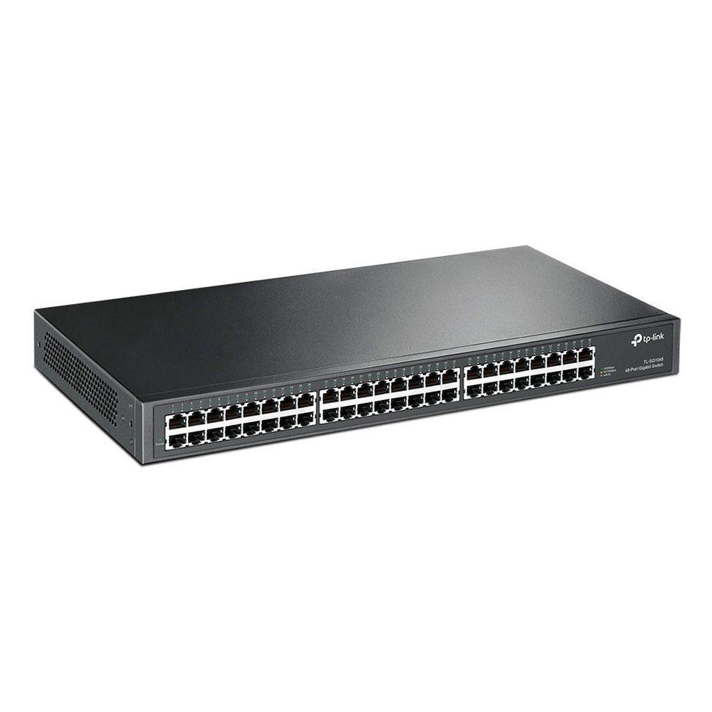 Switch Tp-Link Rack Gigabit 10/1000Mbps 48 Portas Tl-Sg1048 - 3