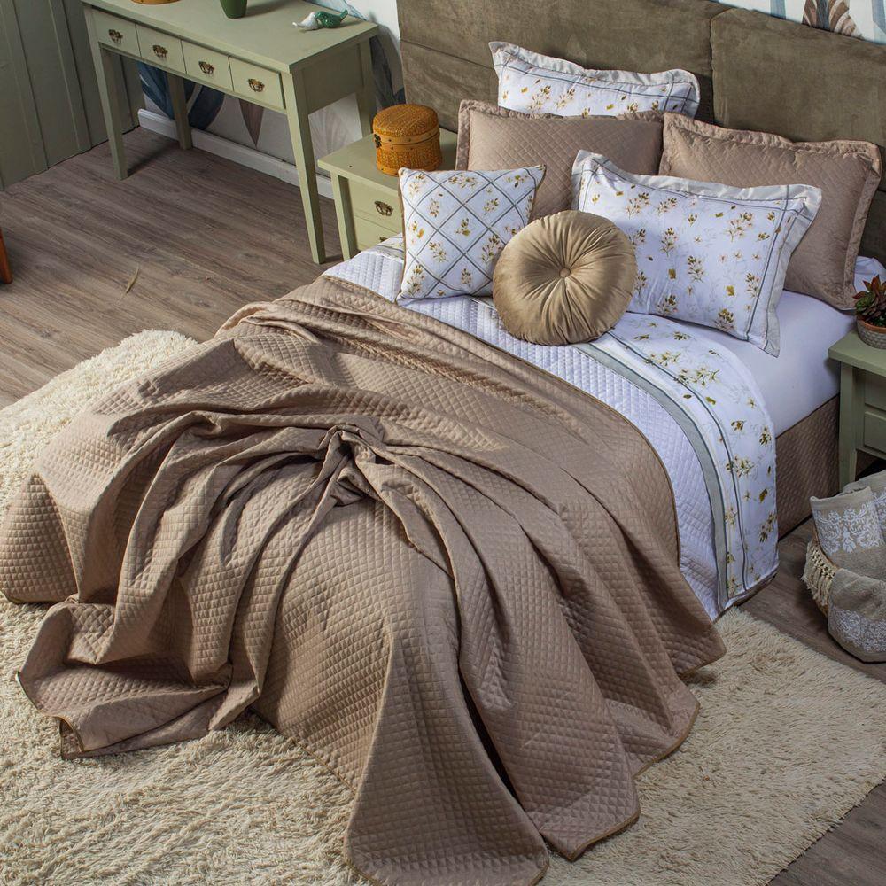 Kit Cobre Leito Maya Dupla Face C/ Almofadas Casal 07 Peças - 6