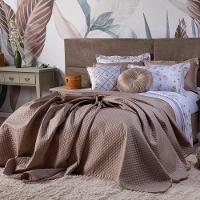 Kit Cobre Leito Maya Dupla Face C/ Almofadas Casal 07 Peças - 1