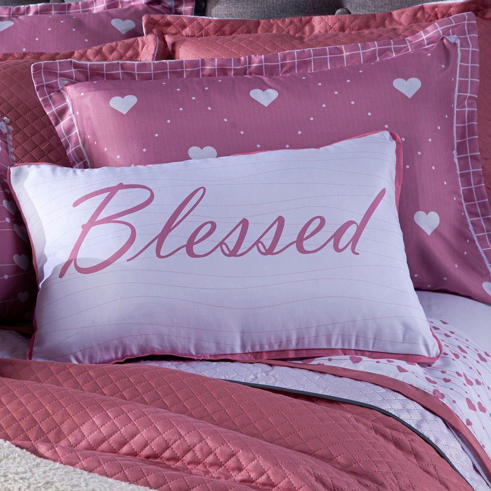 Kit Cobre Leito Dupla Face C/ Almofadas Queen 09 Peças - 8