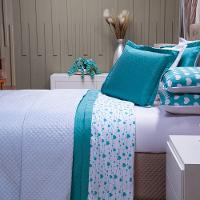 Kit Cobre Leito Dupla Face C/ Lençol Casal 07 Peças - 1