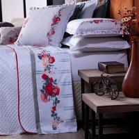 Kit Cobre Leito Dupla Face C/ Lençol Queen 07 Peças - 4