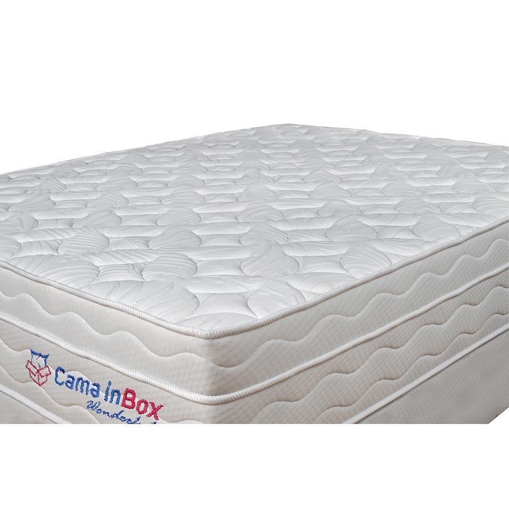 Conjunto Cama Box King Com Molas Ensacadas Cama Inbox Wonderful 193x203x71 - 2