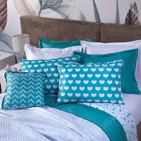 Kit Cobre Leito Vênus Dupla Face C/ Almofada Queen 06 Peças - 3