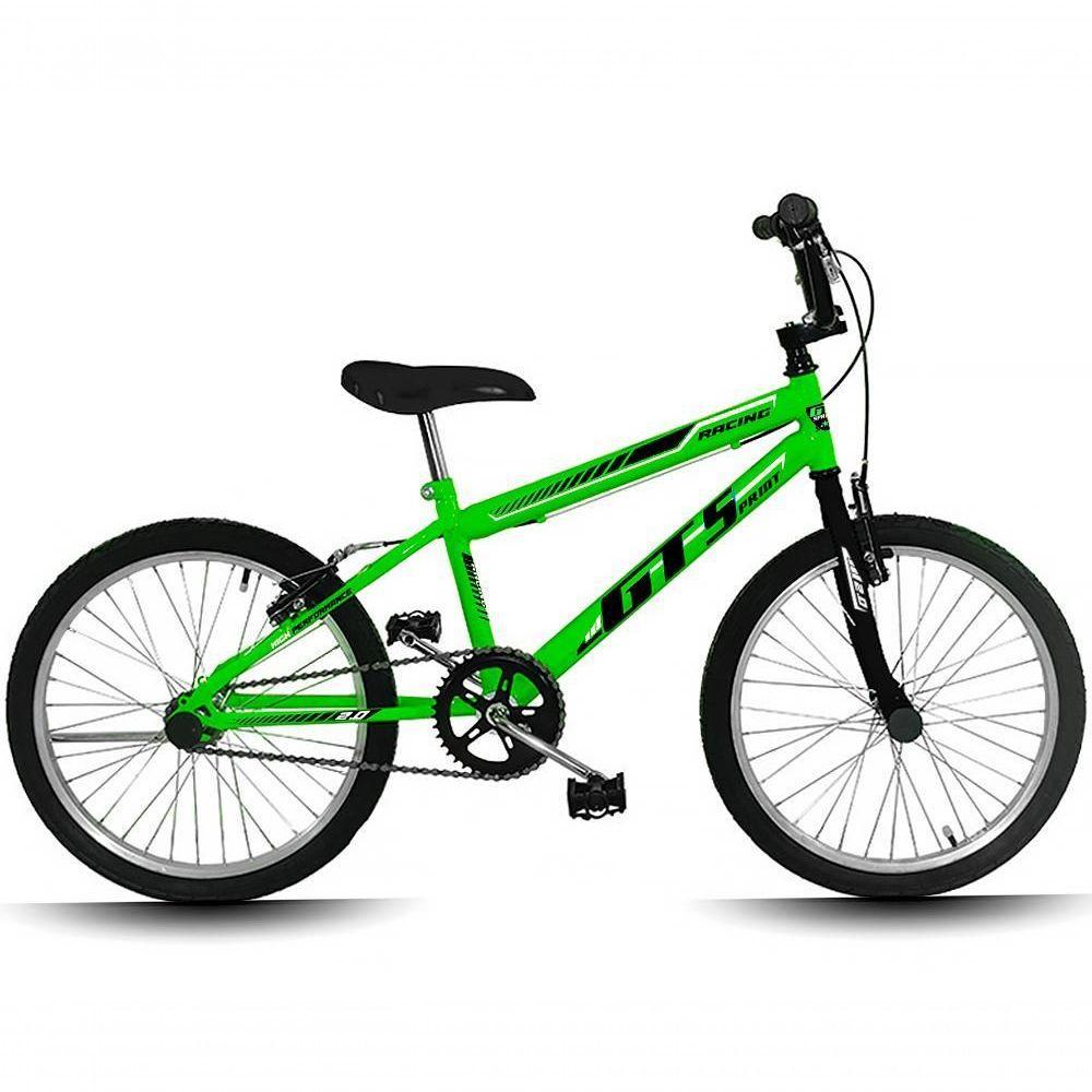 Bicicleta Mtb Aro 20 Gt Sprint Racing Infantil Freio V-brake Verde - 1