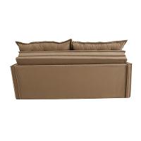 Sofá Sem Caixa Retrátil E Reclinável 1,85m Cama Inbox Studio Suede Velusoft Castor - 3