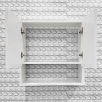 Módulo Suspenso 2 Portas Armário Aéreo Para Lavanderia - 5