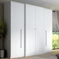 Guarda-Roupa Casal Splendore 4 Portas 2 Gavetas Branco THB - 2