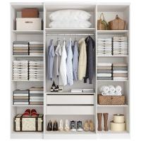 Guarda-Roupa Casal Splendore 4 Portas 2 Gavetas Branco THB - 4