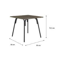 Conjunto Sala De Jantar Carraro Galway Com Mesa E 4 Cadeiras - 9