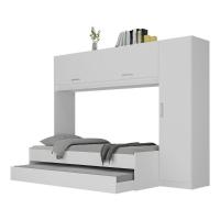 Guarda-roupa com Bicama Branco Multimóveis - 1