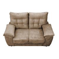 Sofá Luxemburgo 2 Lugares 1,52m Tecido Suede Castor - 3