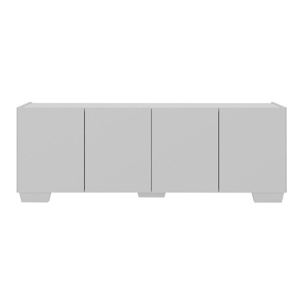 Rack Para Tv Até 50 Polegadas Com 4 Portas Multimóveis Mp1072 Branco Branco - 5