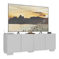 Rack Para Tv Até 50 Polegadas Com 4 Portas Multimóveis Mp1072 Branco Branco - 1