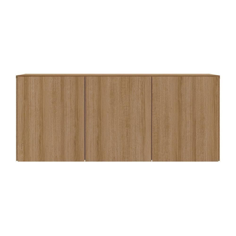 Armário De Lavanderia Aéreo Multiuso 3 Portas Multimóveis Mp5041 Rustic Rustic - 2