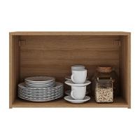 Armário De Cozinha Aéreo 2 Portas Multimóveis Mp2154 Rustic Rustic