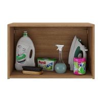 Armário De Lavanderia Aéreo Multiuso 2 Portas Multimóveis Mp5040 Rustic Rustic