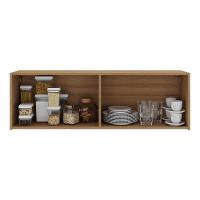 Armário De Cozinha Aéreo 4 Portas Multimóveis Mp2156 Rustic Rustic - 3