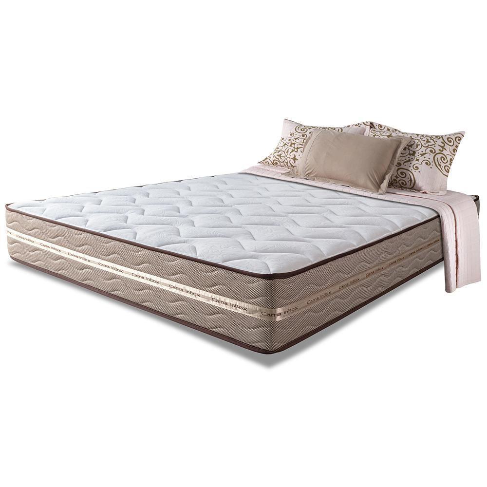 Colchão Queen De Molas Ensacadas 158x198x22 Cama Inbox Smart Gold Bege - 6