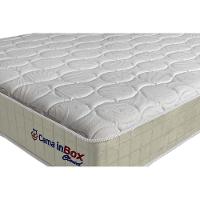 Colchão Queen Com Molas Ensacadas Cama Inbox Cloud Bege 158x198x28 - 2