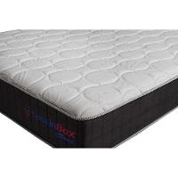 Colchão Solteiro Com Molas Ensacadas Cama Inbox Cloud Cinza 88x188x28 - 2