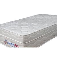 Colchão Solteiro Com Molas Ensacadas Cama Inbox Wonderful Branco 88x188x32 - 2