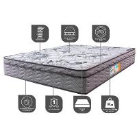 Colchão Queen Ortopédico 158x198x28 One Face Espuma D45 Cinza - 5