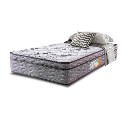 Colchão Ortopédico Solteiro Ortopédico One Face Espuma D45 Cinza Cama Inbox