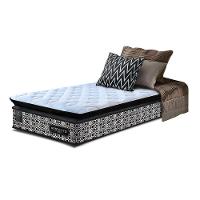 Colchão Solteiro Molas Ensacadas Pillow Top 88x188x31 Cama Inbox Abstrato - 1