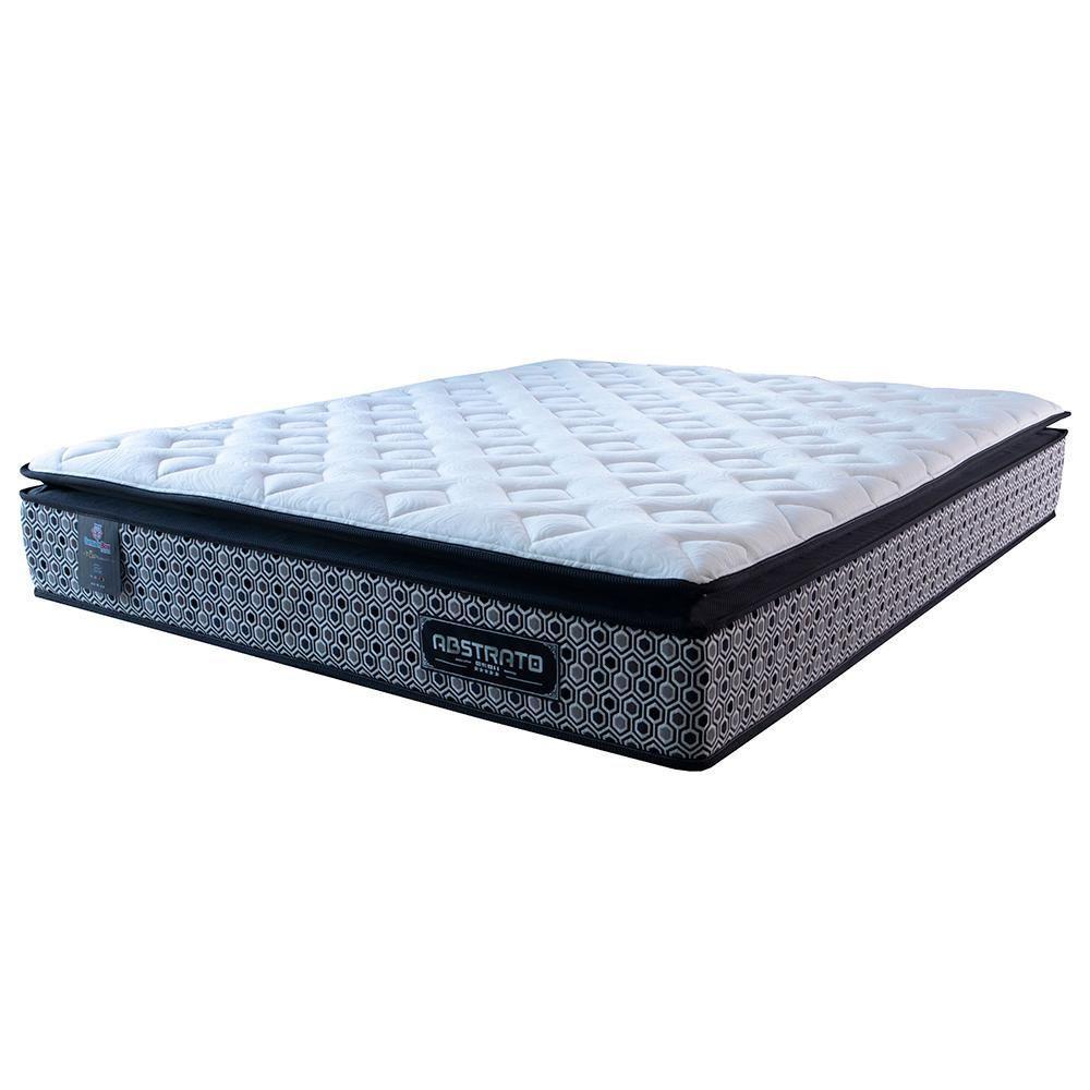 Colchão Queen Molas Ensacadas Pillow Top 158x198x31 Cama Inbox Abstrato - 3