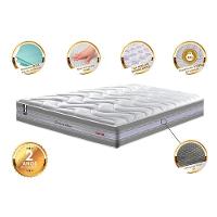 Colchão King De Molas Ensacadas D33 Cama Inbox Select Firme 193x203x32 Cinza - 5