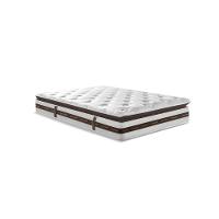 Cama Box Solteiro Colchão + Box 88x188 Molas Ensacadas Cama Inbox Relax Pillow