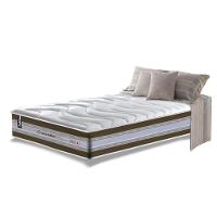 Colchão Solteiro De Molas Ensacadas D33 Cama Inbox Select Firme 88x188x32 Café - 1