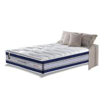Colchão Solteiro De Molas Ensacadas D33 Cama Inbox Select Firme 88x188x32 Azul - 1