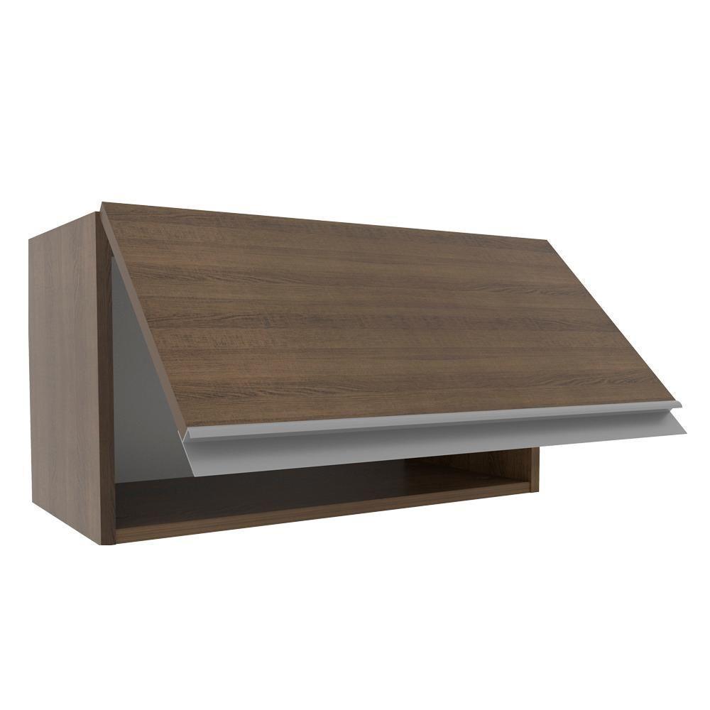 Armário Aéreo Glamy 60cm 1 Porta Rustic Madesa - 5