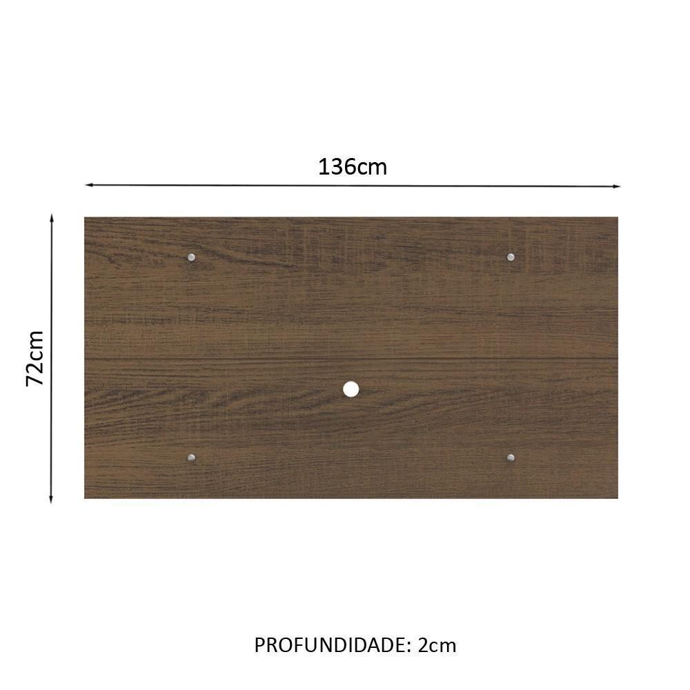 Painel Rustic para TV Até 50" Madesa - 4