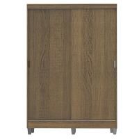 Guarda-Roupas Luke Rustic Com Pés 2 Portas Correr Madesa