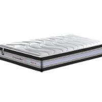 Colchão Solteiro De Molas Ensacadas D33 Cama Inbox Select Firme 88x188x32 Preto